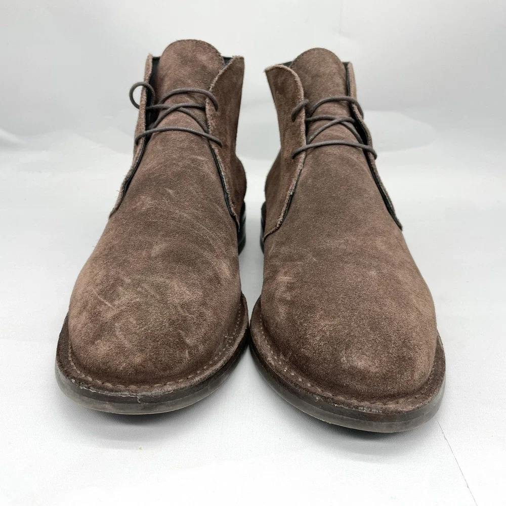 Thursday Boot Co Mens 12.5 Scout Chukka Brown Suede Desert Rugged Casual Classic
